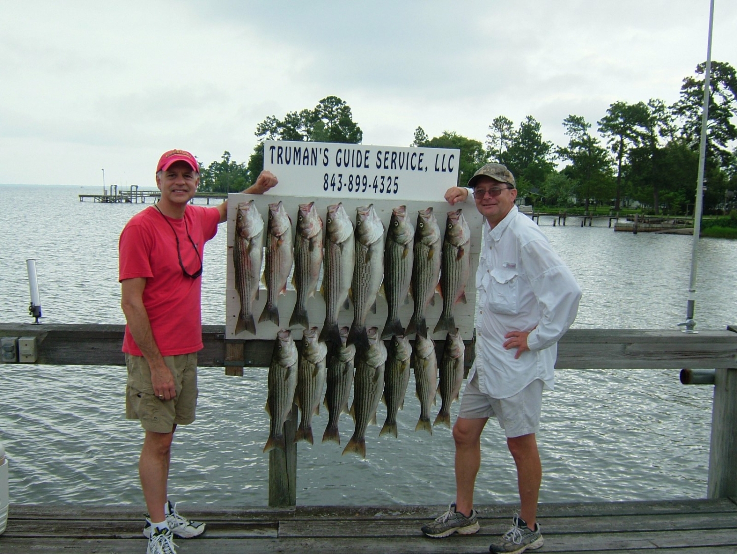 Santee Cooper Fishing Tours, Striper, Bass, Catfish and more
